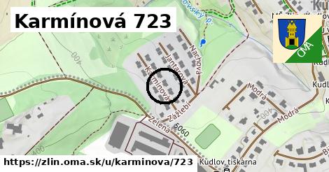 Karmínová 723, Zlín