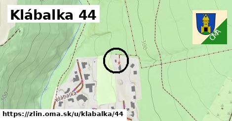 Klábalka 44, Zlín