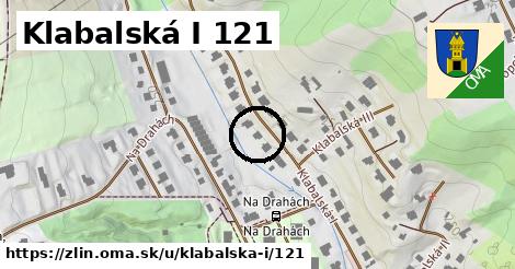 Klabalská I 121, Zlín