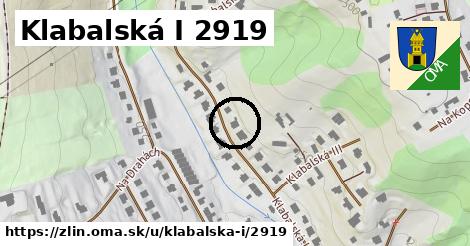 Klabalská I 2919, Zlín