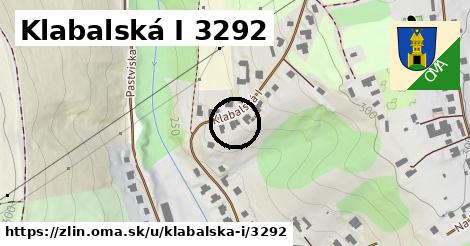 Klabalská I 3292, Zlín