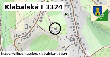 Klabalská I 3324, Zlín