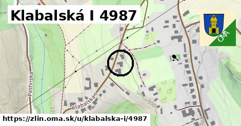 Klabalská I 4987, Zlín