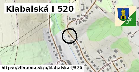 Klabalská I 520, Zlín