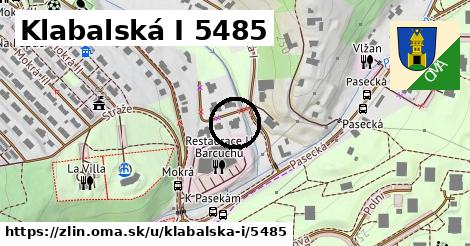 Klabalská I 5485, Zlín