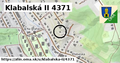 Klabalská II 4371, Zlín