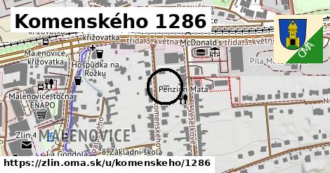 Komenského 1286, Zlín