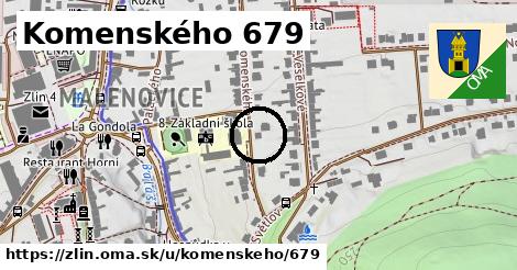 Komenského 679, Zlín