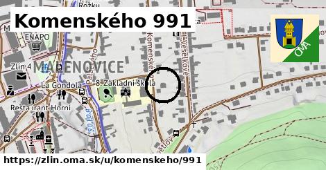 Komenského 991, Zlín