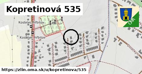 Kopretinová 535, Zlín