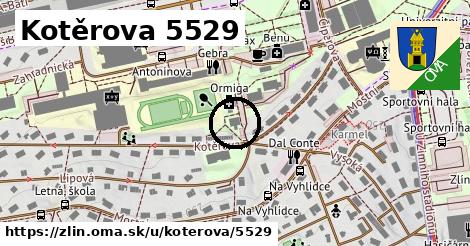 Kotěrova 5529, Zlín