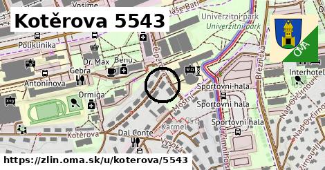 Kotěrova 5543, Zlín