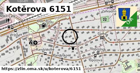 Kotěrova 6151, Zlín