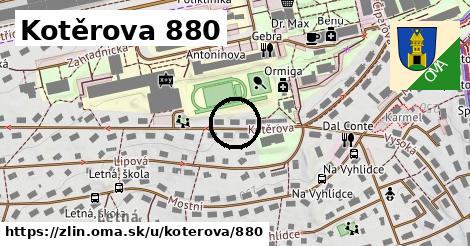 Kotěrova 880, Zlín