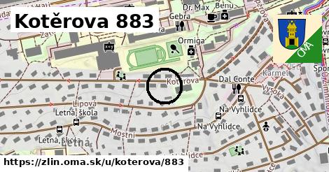 Kotěrova 883, Zlín