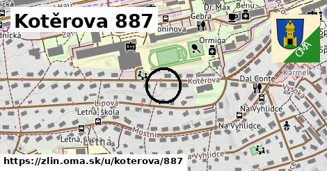 Kotěrova 887, Zlín