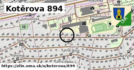 Kotěrova 894, Zlín