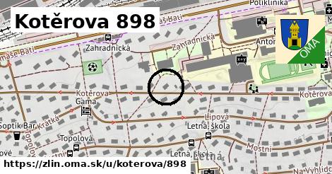 Kotěrova 898, Zlín