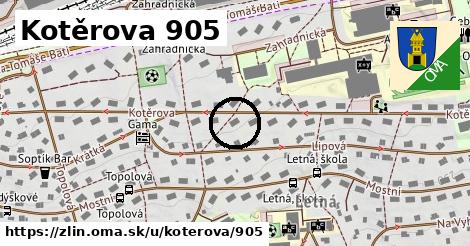 Kotěrova 905, Zlín