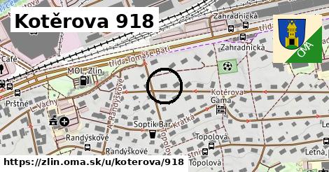 Kotěrova 918, Zlín