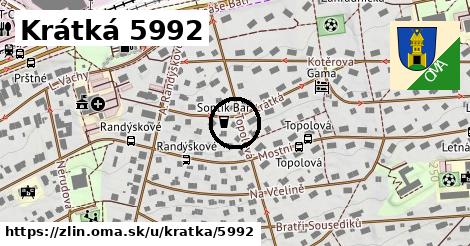 Krátká 5992, Zlín