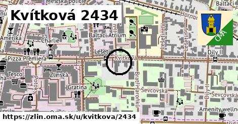 Kvítková 2434, Zlín