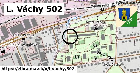 L. Váchy 502, Zlín