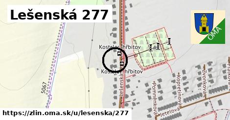 Lešenská 277, Zlín