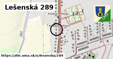 Lešenská 289, Zlín