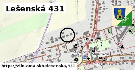 Lešenská 431, Zlín