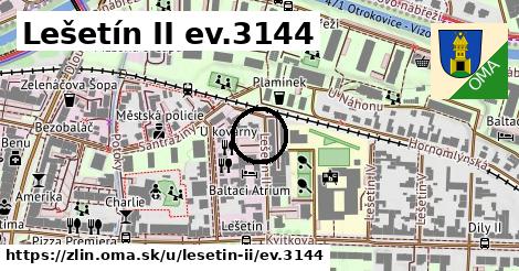 Lešetín II ev.3144, Zlín