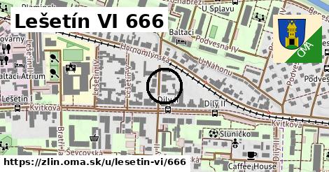 Lešetín VI 666, Zlín