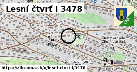 Lesní čtvrť I 3478, Zlín