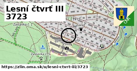 Lesní čtvrť III 3723, Zlín