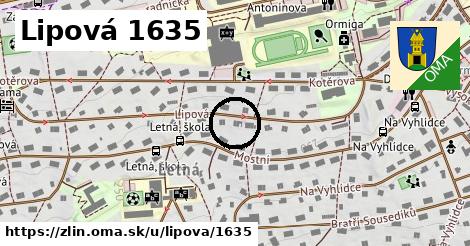 Lipová 1635, Zlín