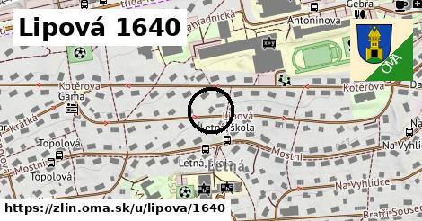Lipová 1640, Zlín