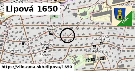 Lipová 1650, Zlín