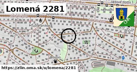 Lomená 2281, Zlín