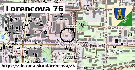 Lorencova 76, Zlín