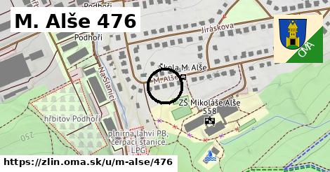 M. Alše 476, Zlín