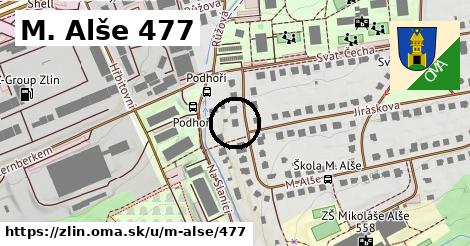 M. Alše 477, Zlín