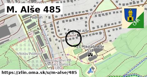 M. Alše 485, Zlín