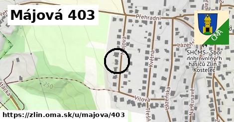 Májová 403, Zlín