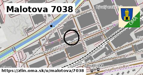 Malotova 7038, Zlín