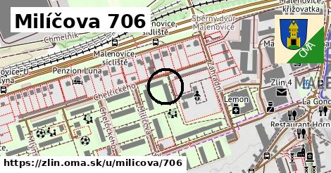 Milíčova 706, Zlín