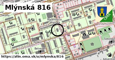 Mlýnská 816, Zlín