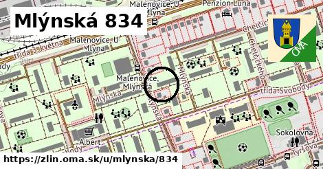 Mlýnská 834, Zlín