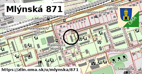 Mlýnská 871, Zlín