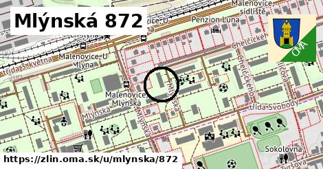 Mlýnská 872, Zlín