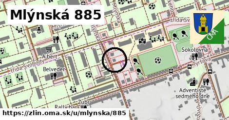 Mlýnská 885, Zlín